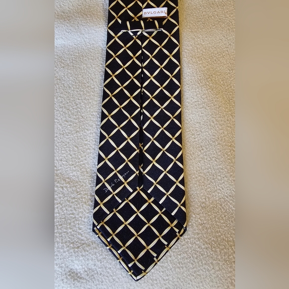 Bulgari Silk Tie - Picture 3 of 7